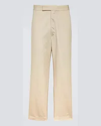 Thom Browne Gerade Hose Beige