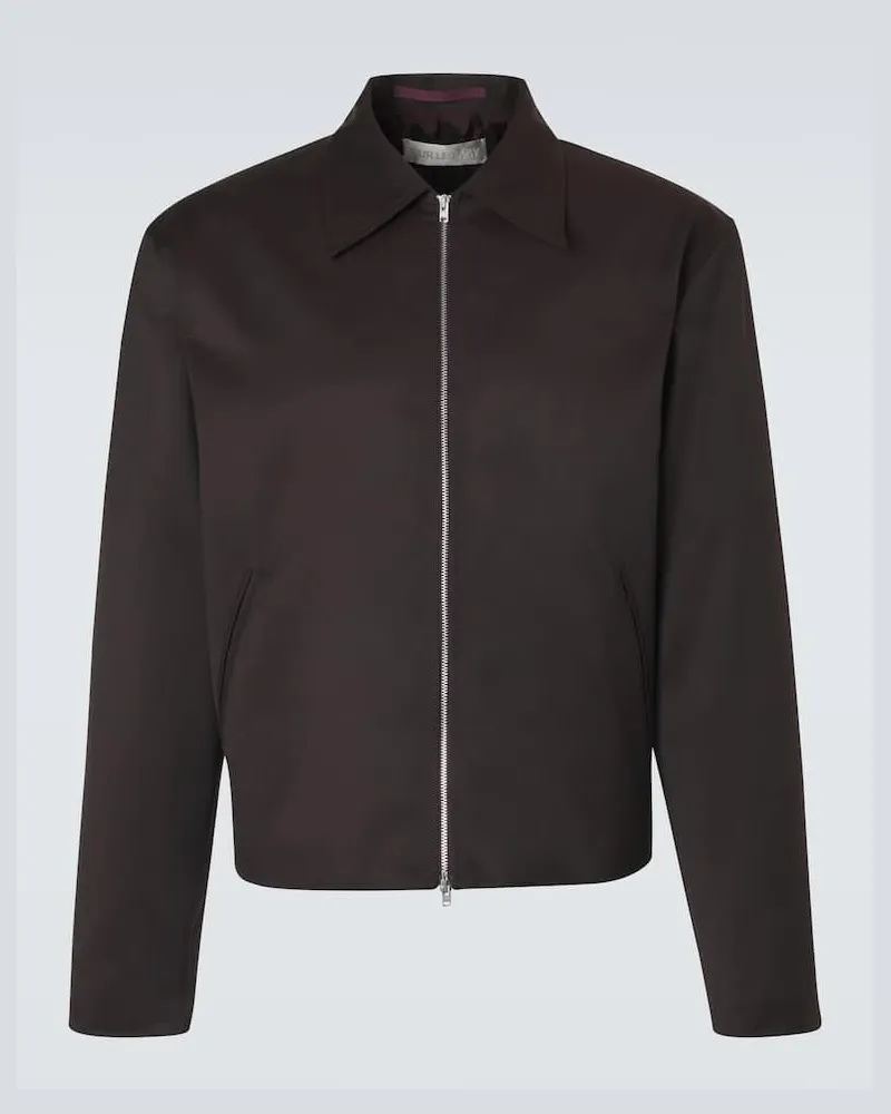 Our Legacy Jacke Mini Burgunderrot