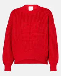 Givenchy Pullover 4G aus Wolle Rot