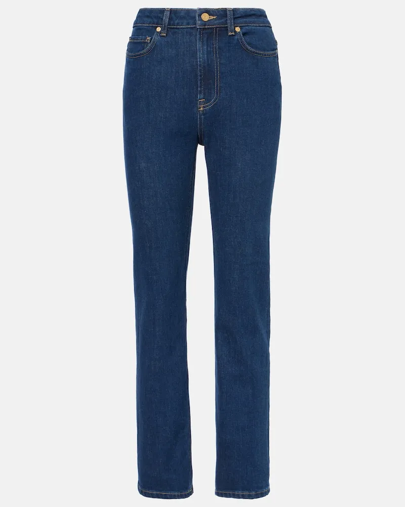TOVE Straight Jeans Marlo Blau