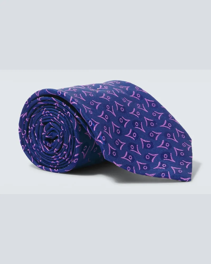 Charvet Krawatte aus Seide Multicolor