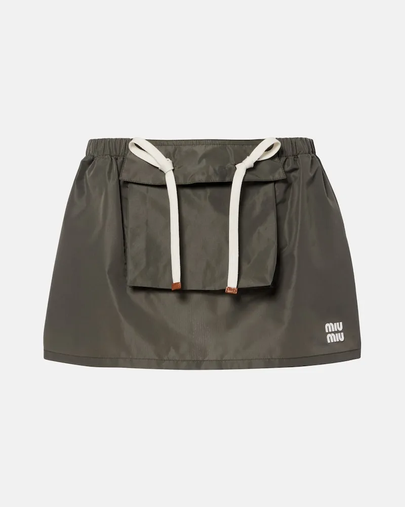 Miu Miu Minirock Grün