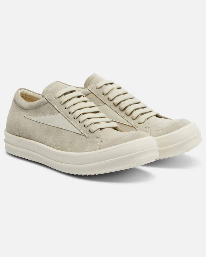 Rick Owens Sneakers Vintage aus Veloursleder Grau