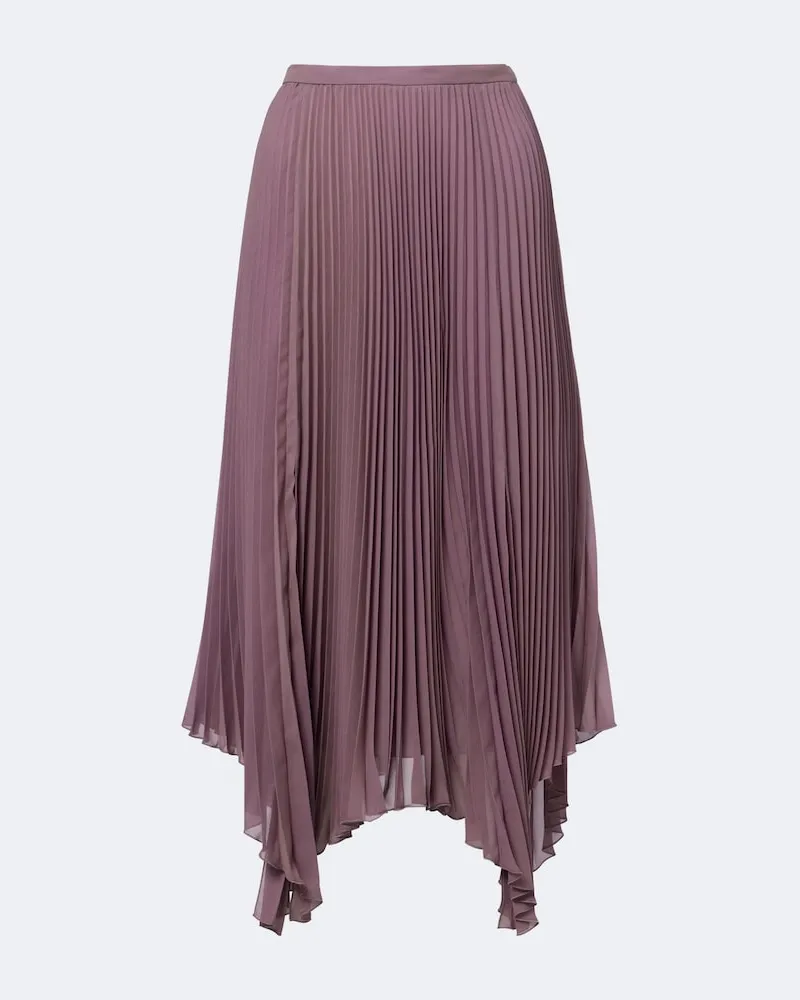 Valentino Garavani Midirock aus Georgette Rosa