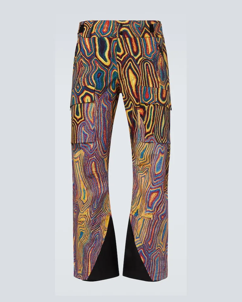 Aztech Mountain Bedruckte Skihose Hayden 3L Multicolor