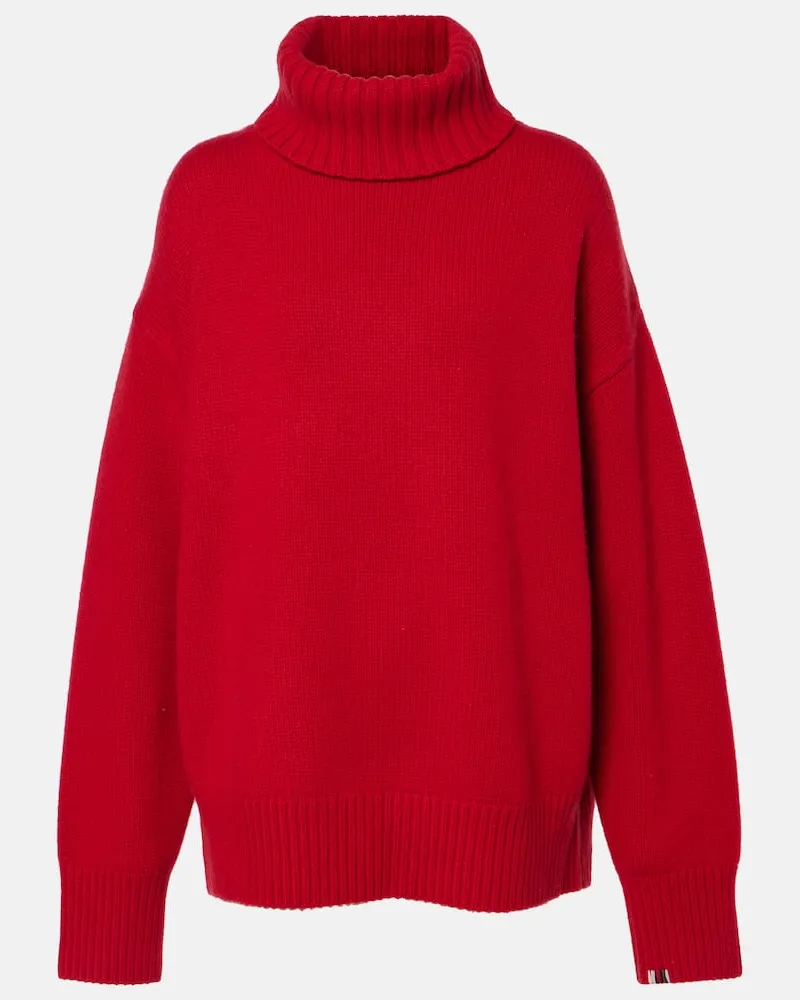 extreme cashmere Rollkragenpullover aus Kaschmir Rot