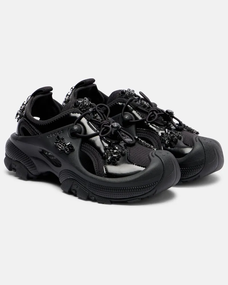 Simone Rocha X Crocs Sneakers Trailbreak 2 Schwarz
