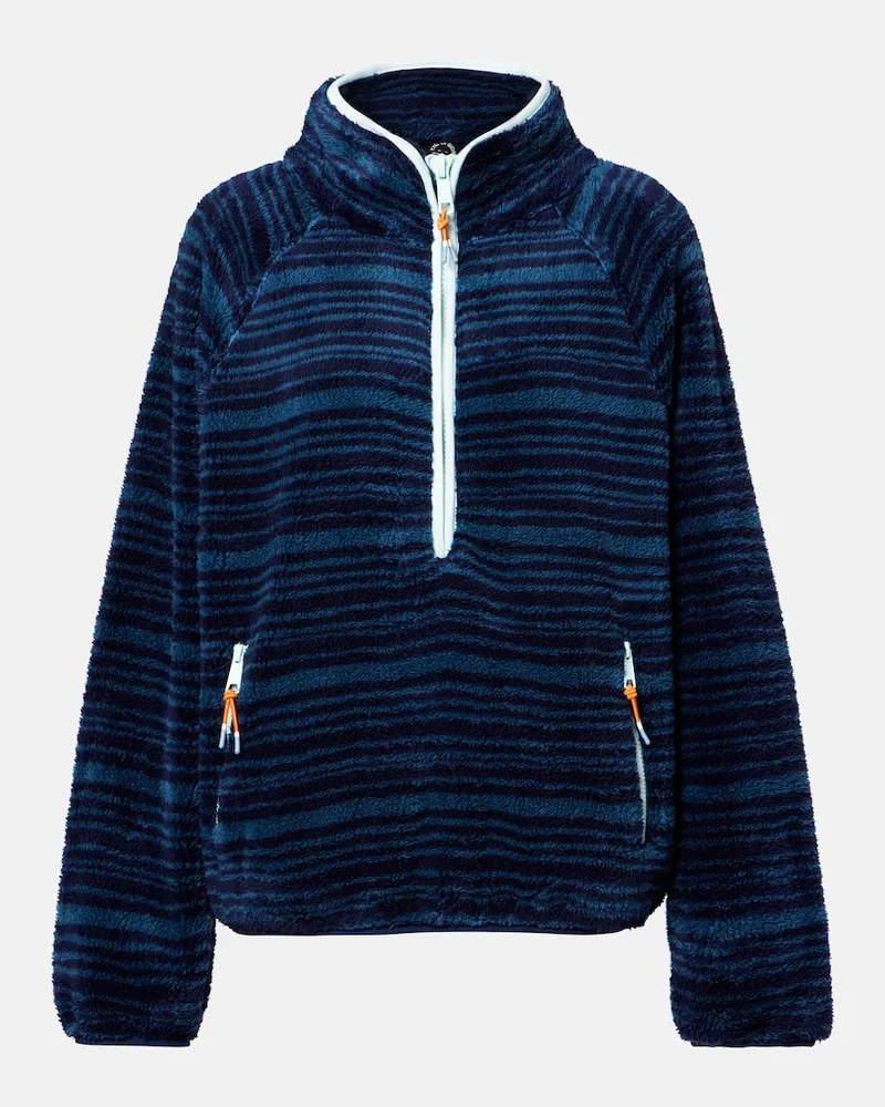 The Upside Sweatshirt Harlow aus Fleece Blau