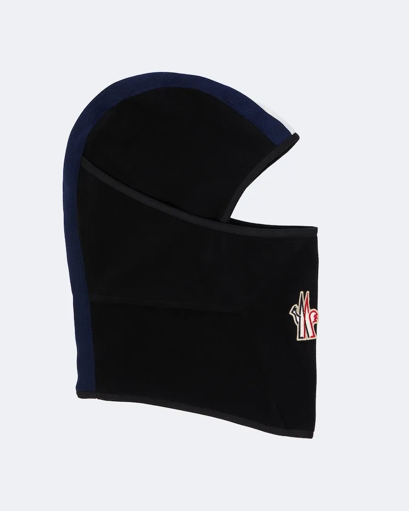 Moncler Balaclava aus Fleece Schwarz