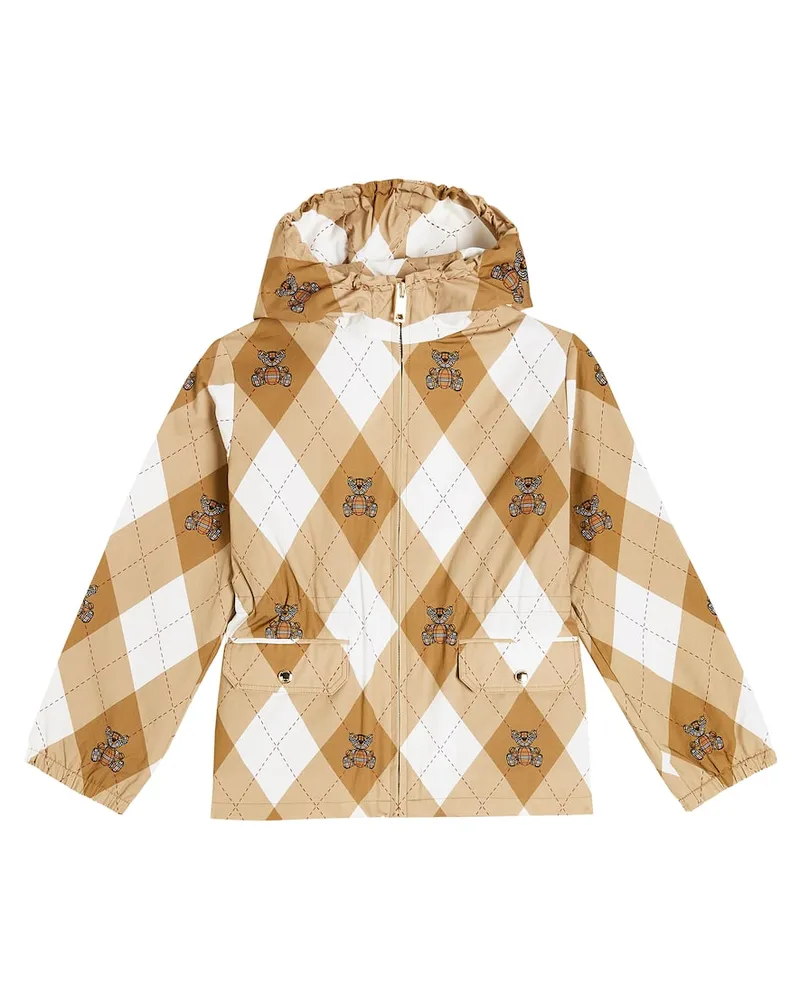Burberry Jacke Thomas Bear aus Baumwolle Beige