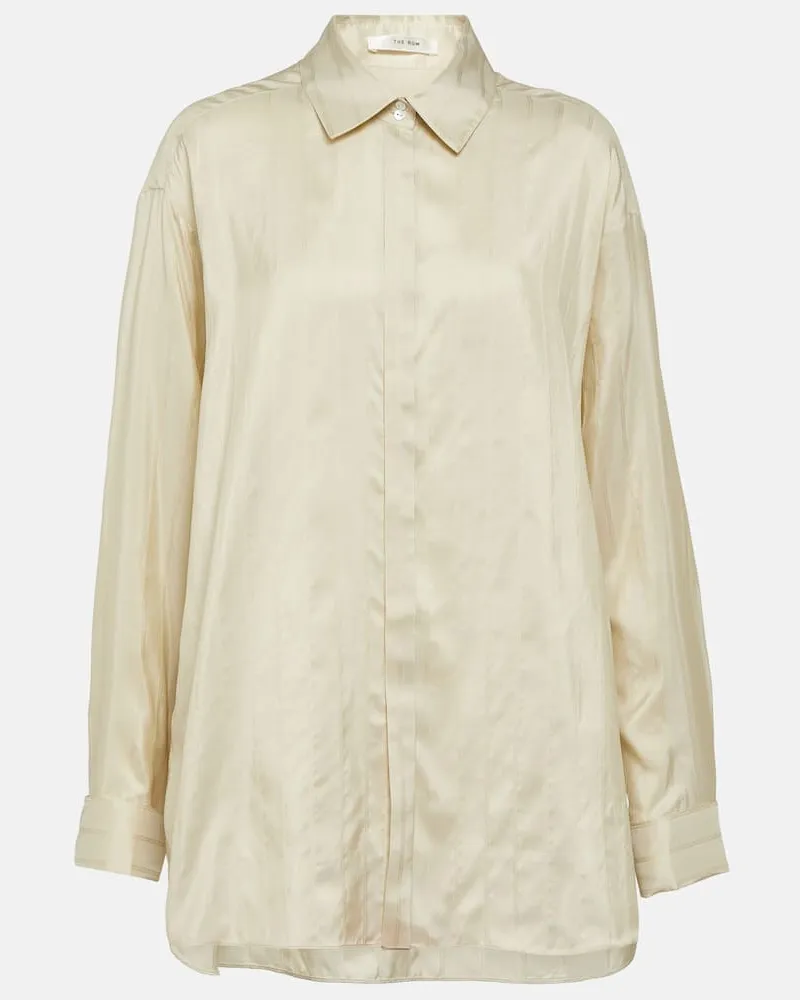 The Row Hemd Nomoon aus Seide Neutral