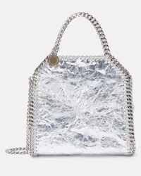 Stella McCartney Schultertasche Falabella Mini Silber