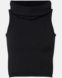 Alaïa Alaia Cropped-Top Schwarz