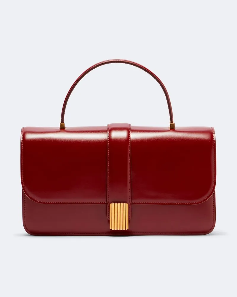 KHAITE Henkeltasche Blake Medium aus Leder Rot