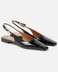 Paris Texas Slingback-Ballerinas Bettina 10 aus Leder Schwarz