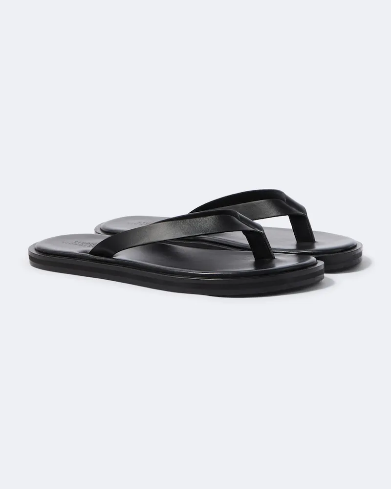 Studio Nicholson Sandalen Curren aus Leder Schwarz