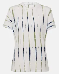 Proenza Schouler White Label T-Shirt Finley aus Jersey Multicolor