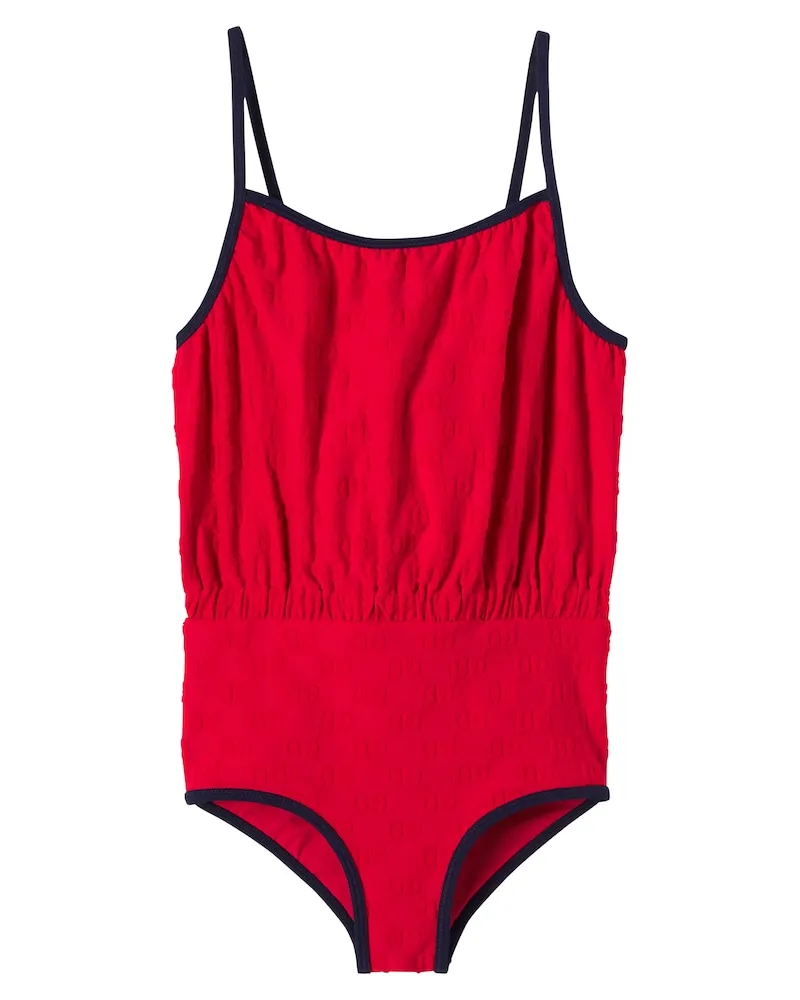 Gucci Badeanzug GG Rot