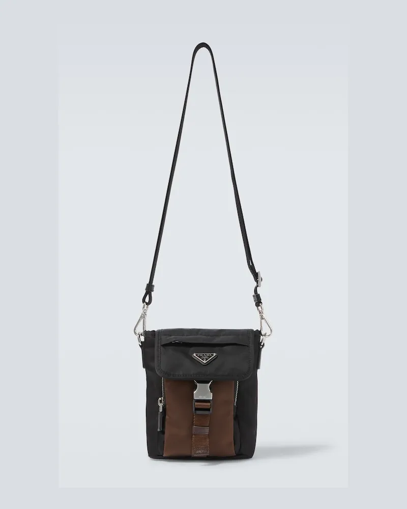 Prada Smartphone-Etui aus Re-Nylon Schwarz