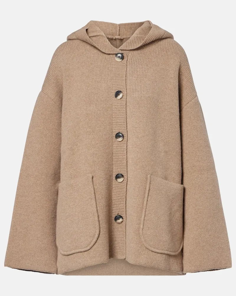 Proenza Schouler White Label Jacke Nelly aus Wolle Beige