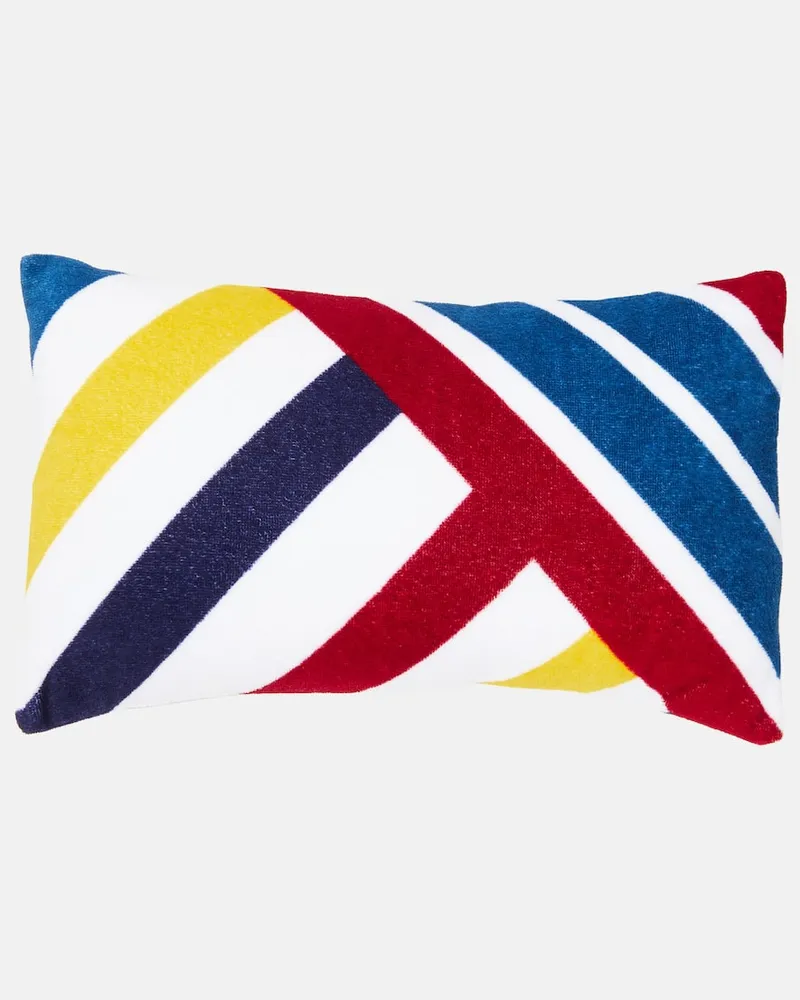 Loro Piana Strandkissen Portofino aus Frottee Multicolor