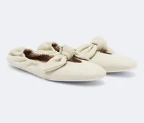 Ballerinas Carousel aus Leder