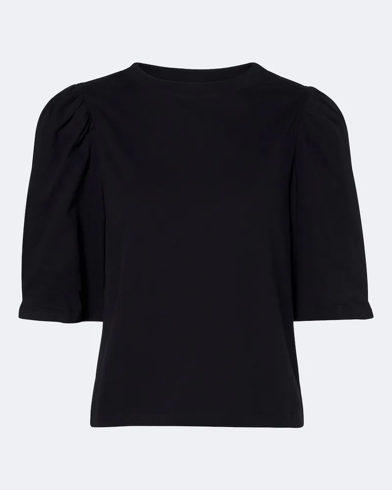 Isabel Marant Top Maeliss aus Baumwolle Schwarz