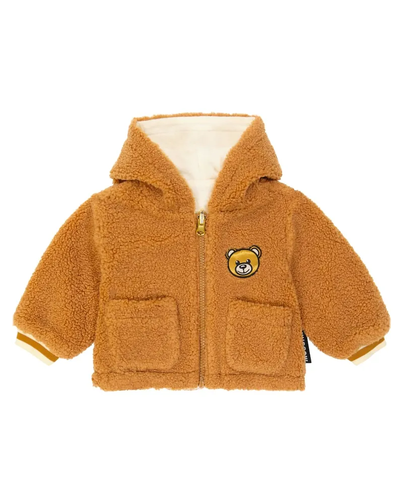 Moschino Baby Jacke Teddy Bear Braun