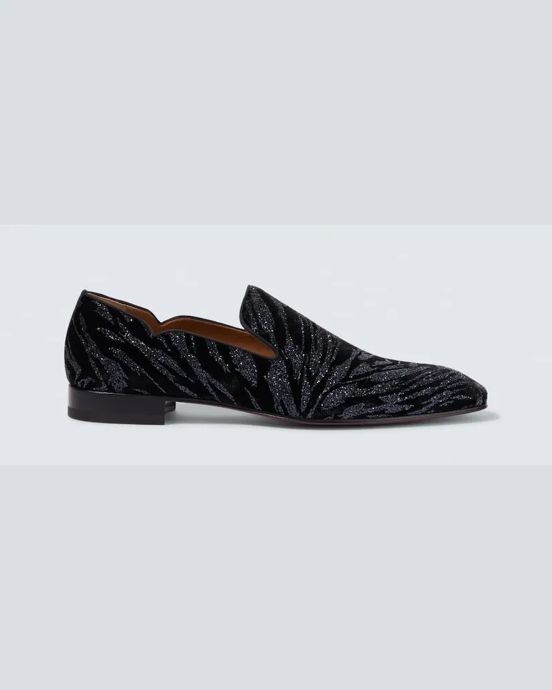Christian Louboutin Slip-Ons Dandy Chic Orlato Schwarz