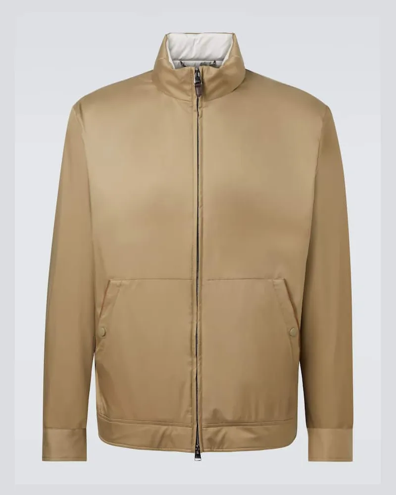 Canali Bomberjacke Beige