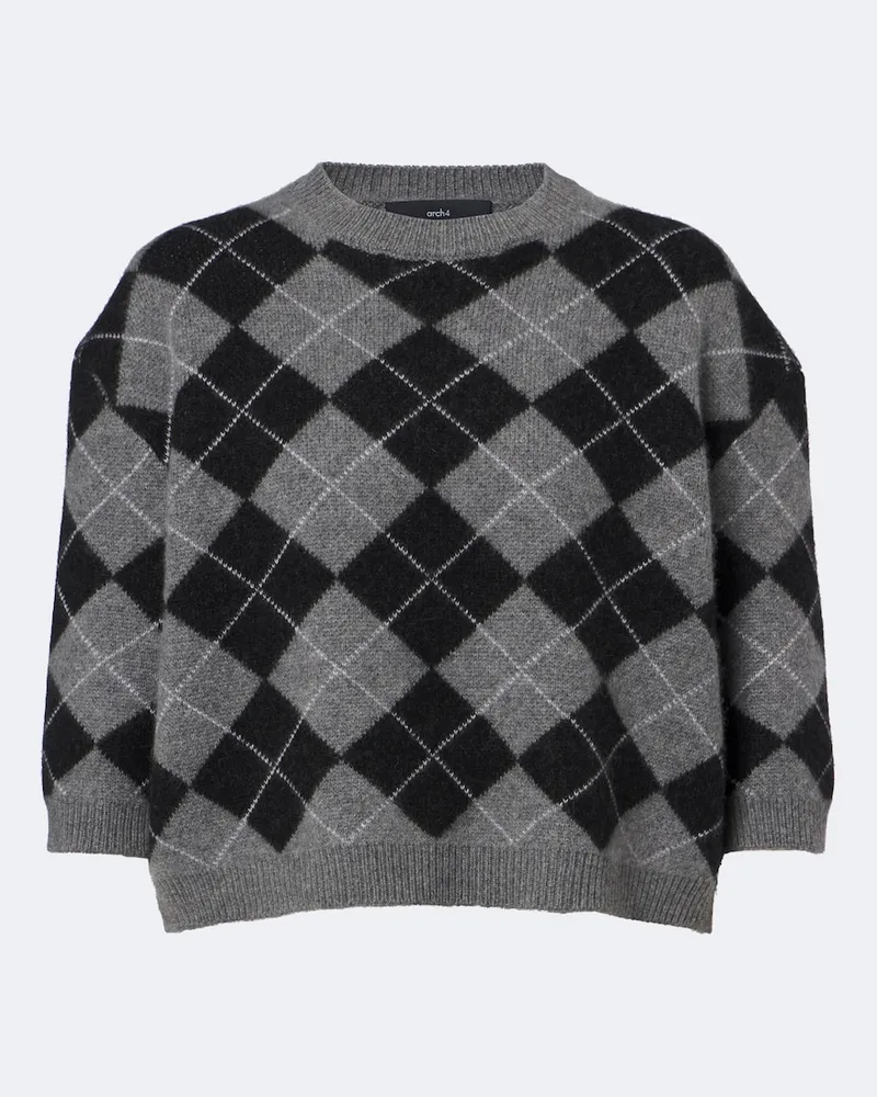 arch4 Pullover Karlie aus Kaschmir Grau