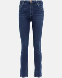 Adriano Goldschmied High-Rise Slim Jeans Mari Blau