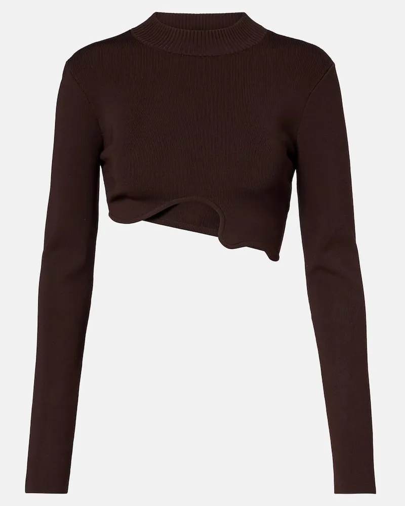 Christopher Esber Cropped-Top Braun