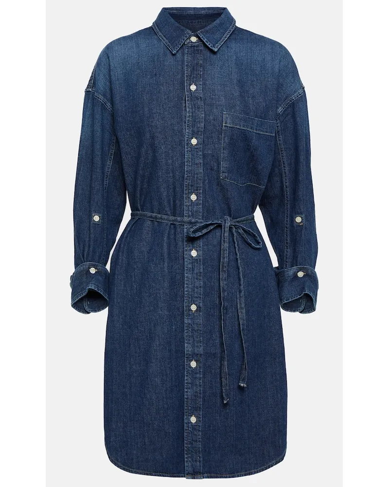 Citizens of humanity Minikleid Kayla aus Denim Blau