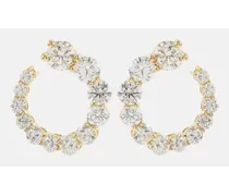 Ohrringe Aria Earwrap aus 18kt Gelbgold mit Diamanten