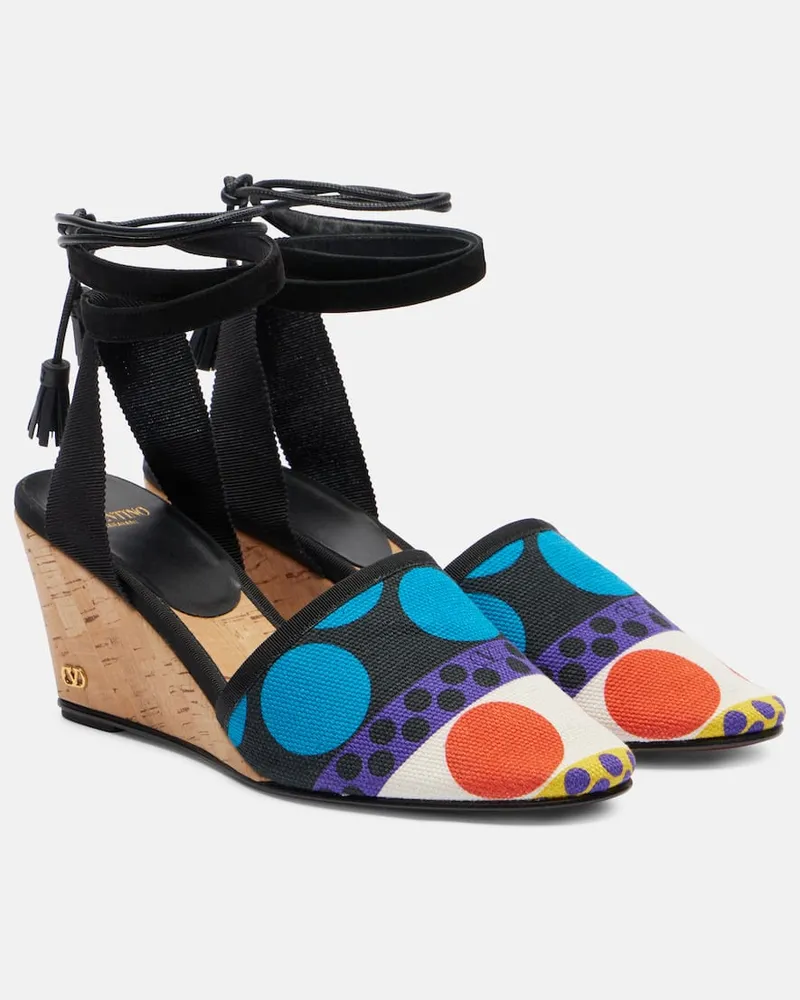 Valentino Garavani Wedges La Cruisette Multicolor