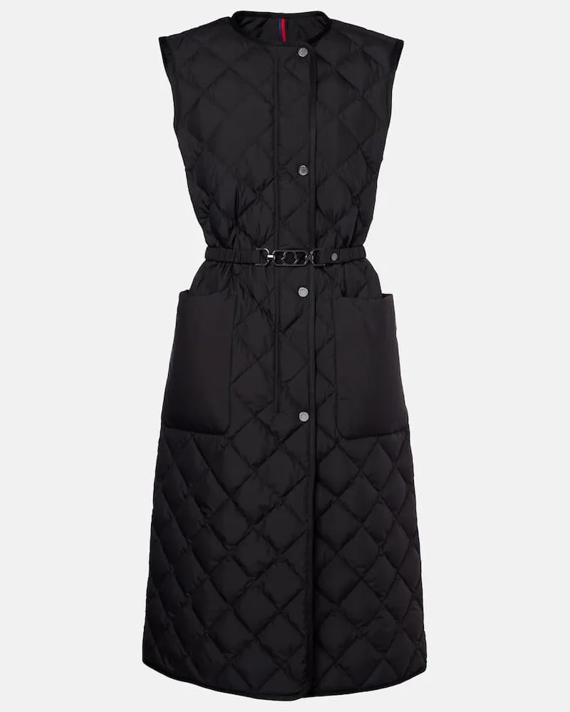 Moncler Daunenweste Butor Schwarz