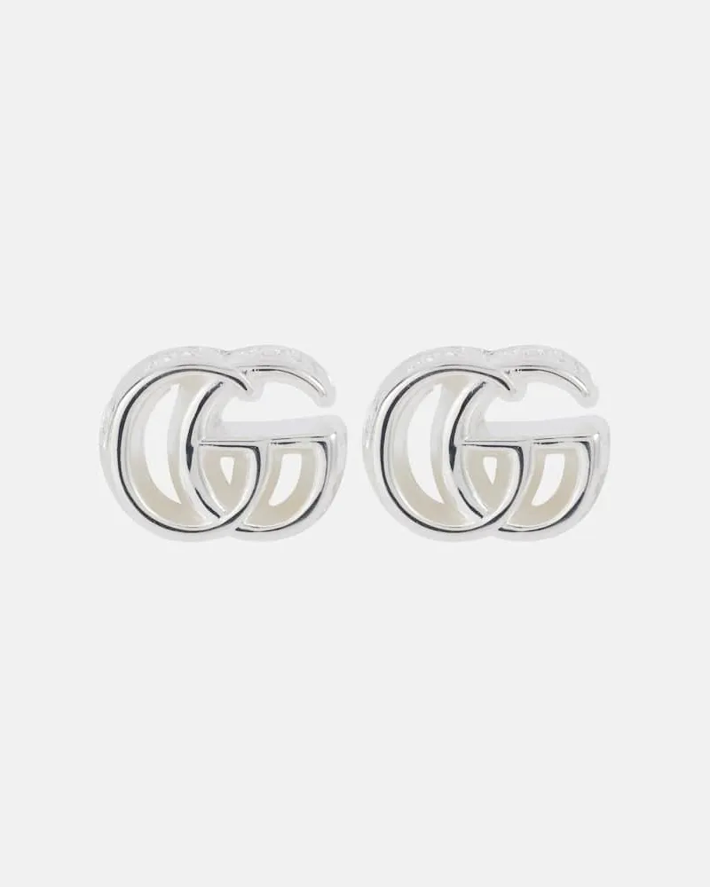 Gucci Ohrringe GG Marmont aus Sterlingsilber Silber
