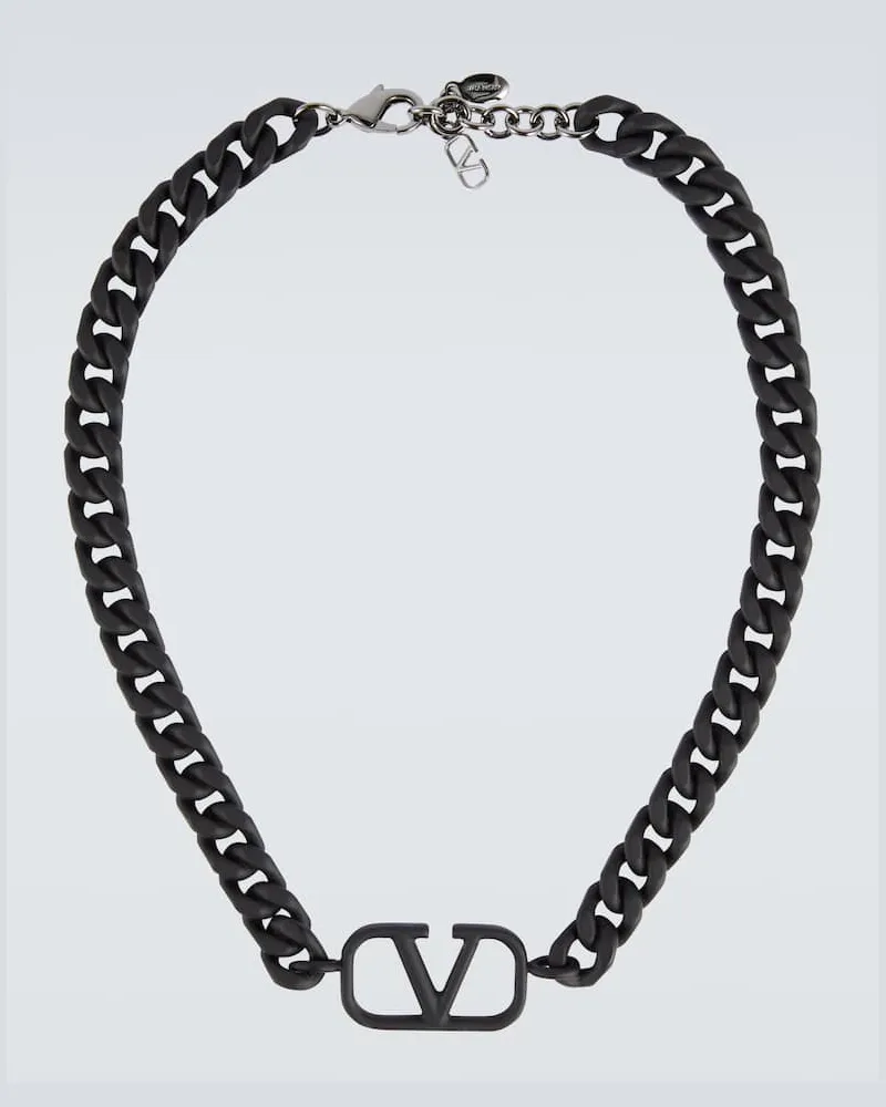 Valentino Garavani Choker VLogo Schwarz