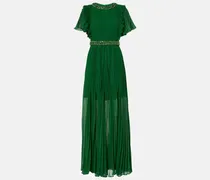 Robe mit Kristallen