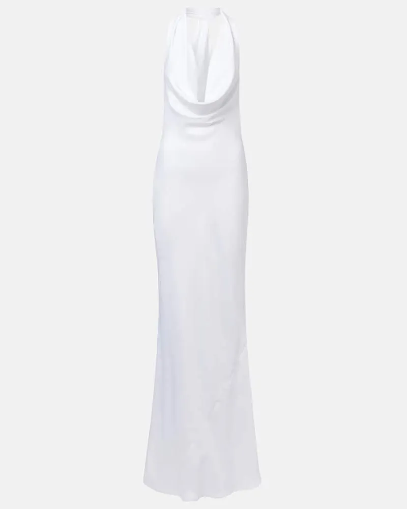 Norma Kamali Robe Weiß