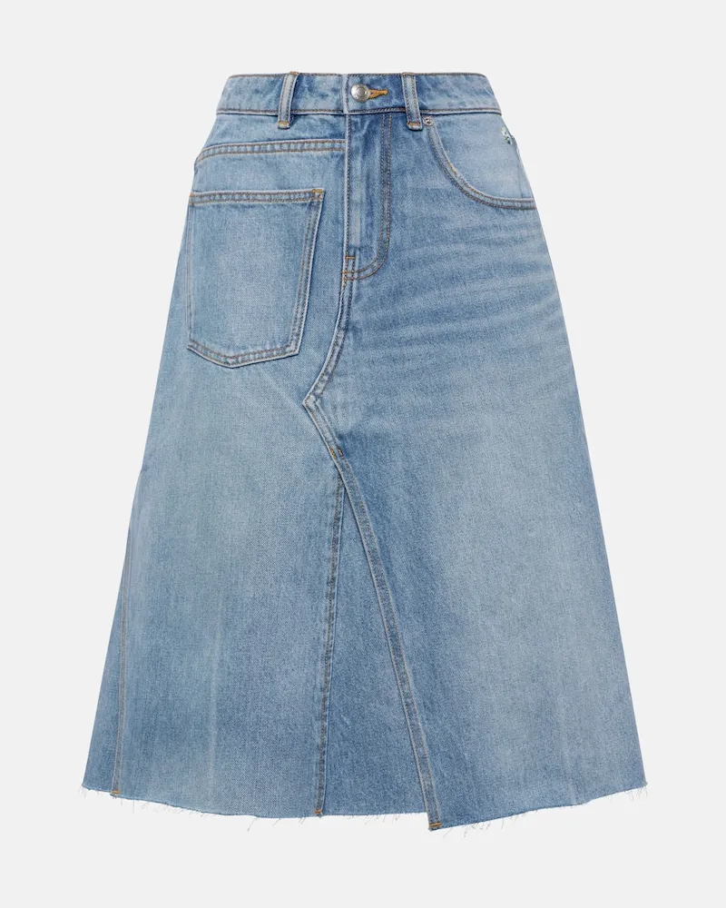 Tory Burch Jeansrock Blau