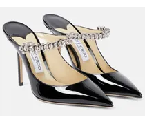 Verzierte Mules Bing 100 aus Lackleder