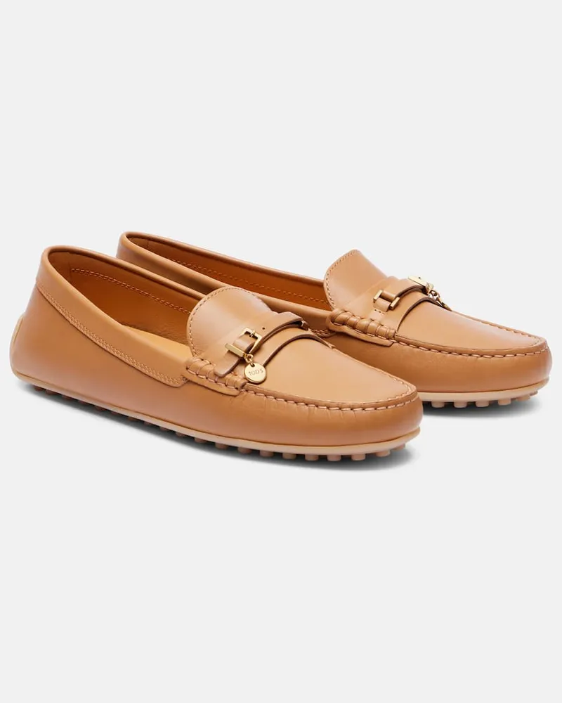 TOD'S Mokassins Gommino aus Leder Braun
