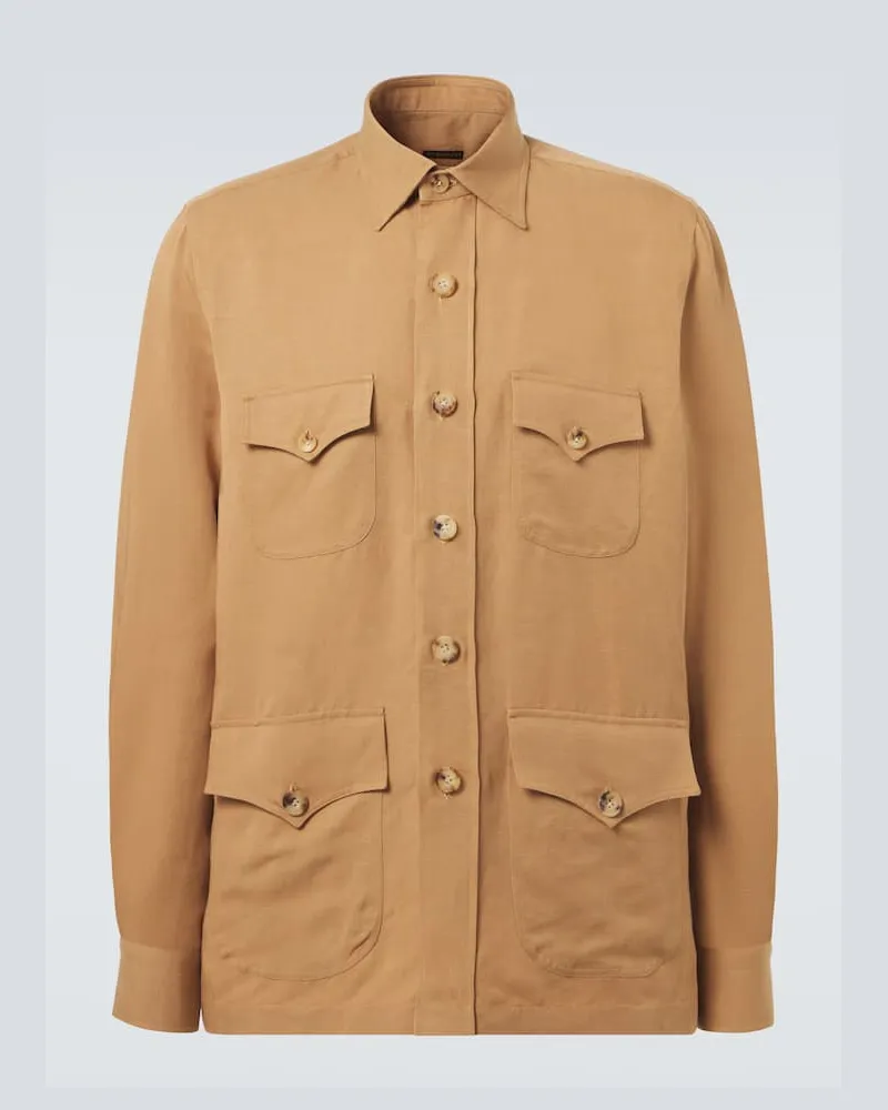 Rubinacci Feldjacke Beige