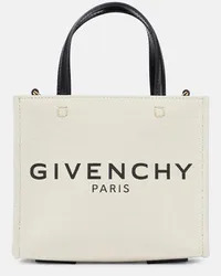 Givenchy Tote G-Tote Mini aus Canvas Beige