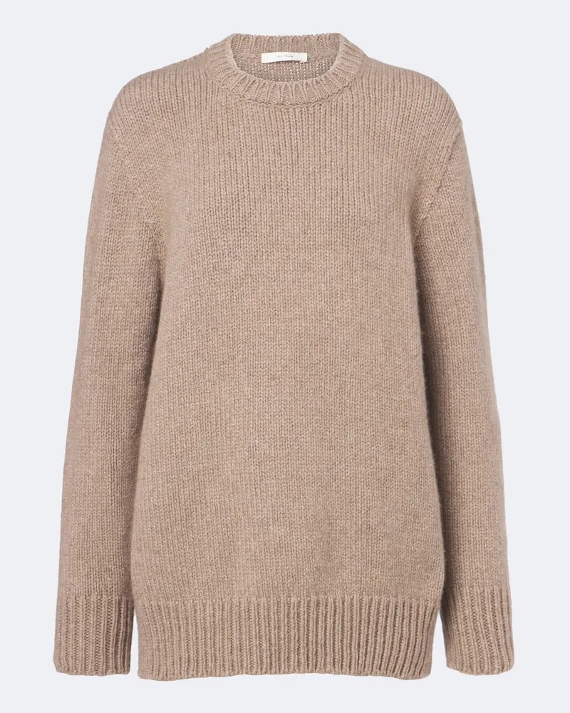 The Row Pullover Torin aus Kaschmir Beige