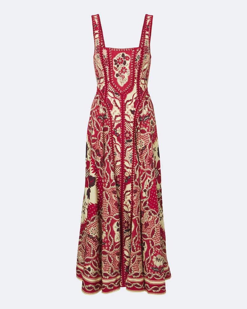 ALEMAIS Alémais Midikleid Kenny Multicolor