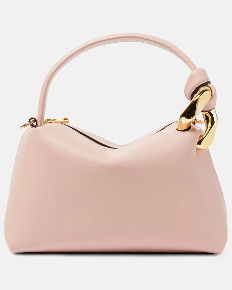 J.W.Anderson Tote Bag Corner Small aus Leder Pink