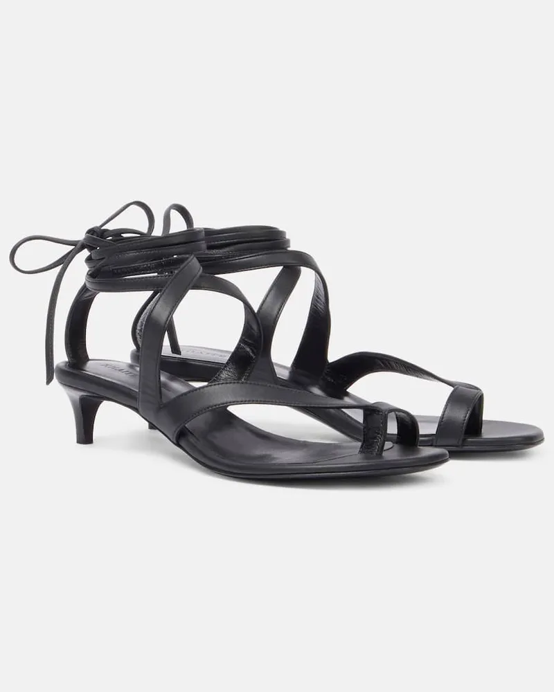 KHAITE Sandalen Aimee 35 aus Leder Schwarz